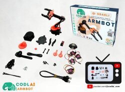 Codlai ArmBot Lite Programlanabilir 4 Eksen Robotik Kol (Elektronik Set) - 4
