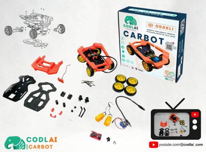 Codlai CarBot Programmable Robotic Car - 5