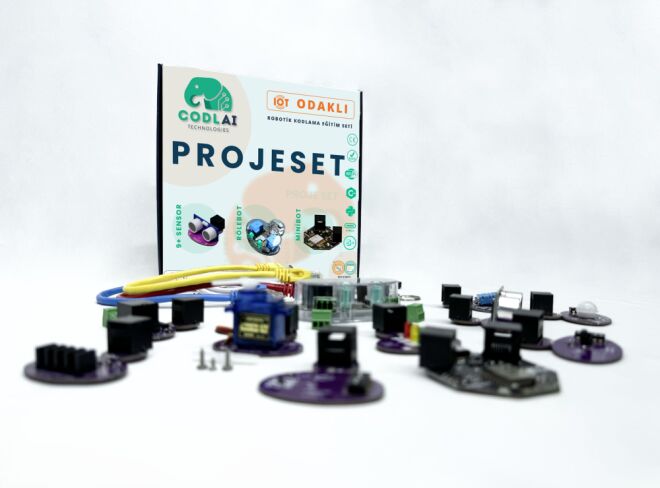 Codlai Projeset Robotik Kodlama Seti - 7