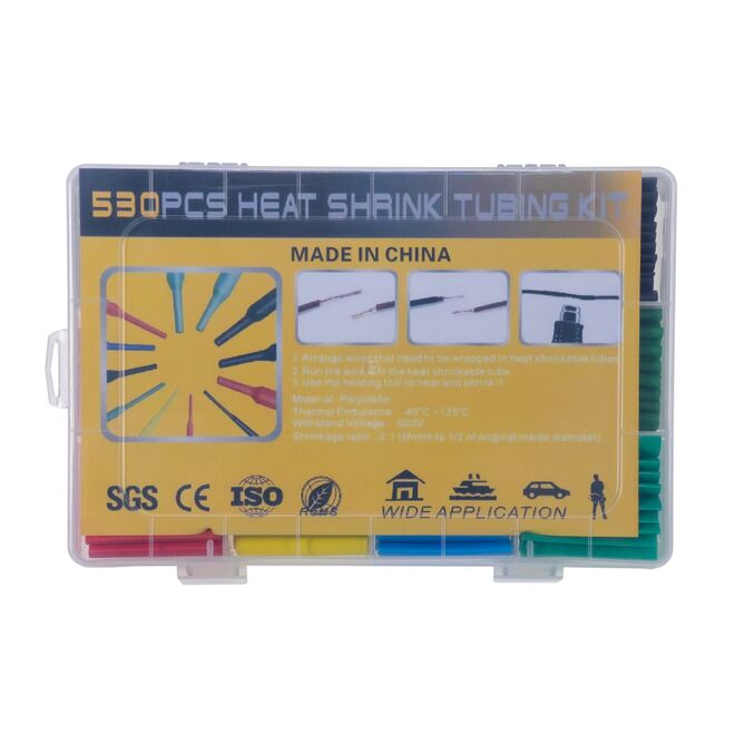 Colorful Heat Shrink Tubing Insulation Set 530 pcs - 3