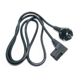 Computer Power Cord 90 Degree C13 - 1.5m - 3
