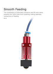 CR-10S Pro 3D Yazıcı Parts Full Nozzle Kit - 3
