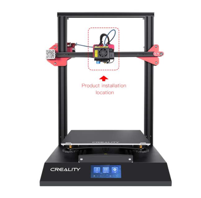 CR-10S Pro 3D Yazıcı Parts Full Nozzle Kit - 6