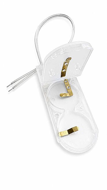 CR2032 3 Modlu Flip-Flop Anahtarlı Pil Yuvası - 2
