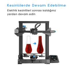 Creality Ender 3 V2 - Geliştirilmiş 3D Yazıcı - 4