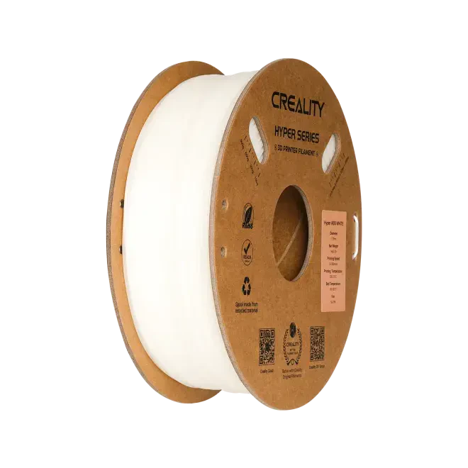 Creality Hyper 1.75 mm ABS White 3D Filament - 1