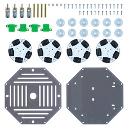 Cruise Mini Robot Platform with Omni Wheel - 7