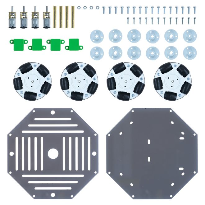 Cruise Mini Robot Platform with Omni Wheel - 7