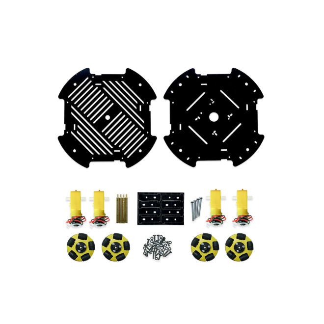 Cruise Robot Platform with Omni Wheel (without Electronics) - 4
