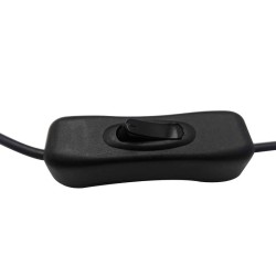 DC Adapter Extension Cable with Switch Key (White) - 3