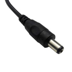 DC Adapter Extension Cable with Switch Key (White) - 4