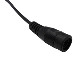 DC Adapter Extension Cable with Switch Key (White) - 5