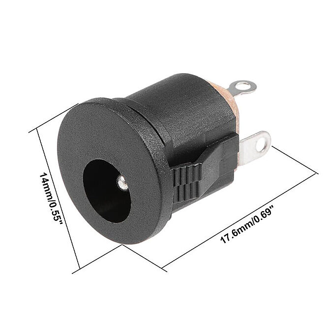 DC Güç Jakı 2.1mm Geçmeli Yuvarlak - 3