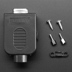 DE-9 (DB-9) Female Socket Connector to Terminal Block Breakout - 3