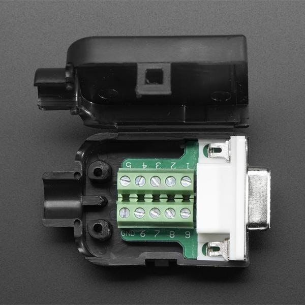 DE-9 (DB-9) Tipi Dişi Konnektör - 2