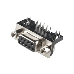 DB9 9 Pin Dişi Seri Port Konnektörü (PCB Tip) - Robotistan
