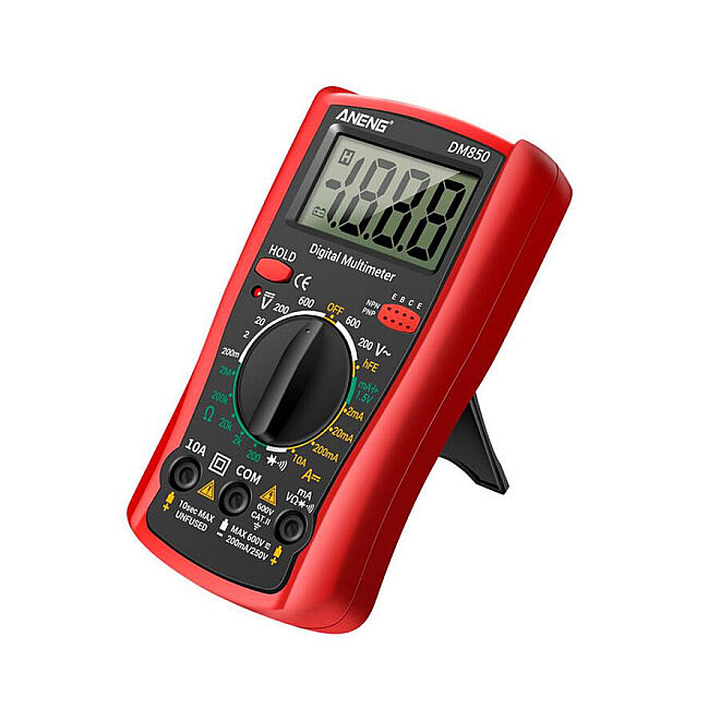 DM850 Dijital Multimetre - Kırmızı - 2