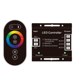 Dokunmatik RGB Şerit Led RF Kontrol Kumandası - 30A - 2