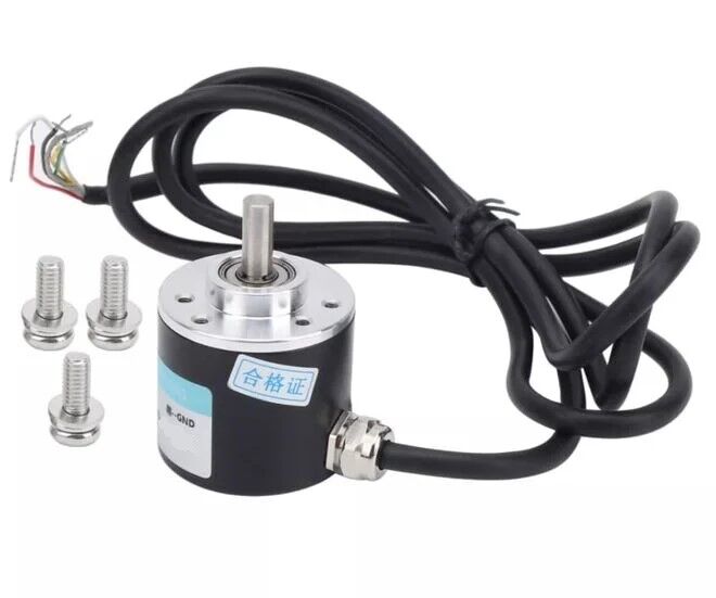 Incremental Optical Rotary Encoder - 5-24V/DC 360 Pulses - 2
