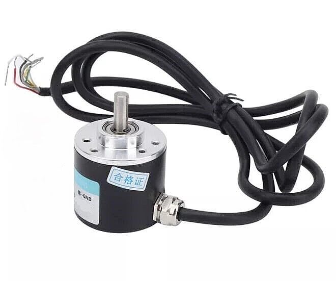 Incremental Optical Rotary Encoder - 5-24V/DC 600 Pulses - 2