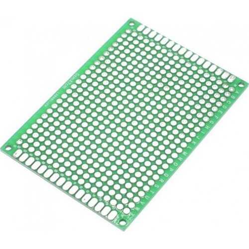 thumbnail interactive-video image 1 of 5Pcs Double-Sided 5x7cm PCB Prototyping Board - Strip/Vero Track Board For DIY Electronics 1 of 6