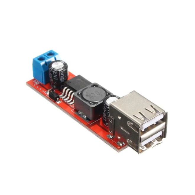 Double USB output 9V/12V/24V/36VTO 5VDC-DC - 1