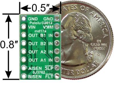 DRV8833 Pair Motor Driver Board - 4