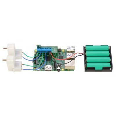 DRV8835 Çift Motor Sürücü Kiti (Raspberry Pi B+/2/3 Uyumlu) - PL-2753 - 6