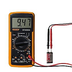DT9205A-1 Dijital Multimetre - Kırmızı - 2