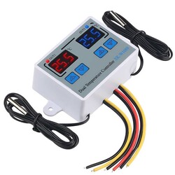 XK-W1088 Dual Digital Temperature Controlled Switch - 24V/DC 240W 