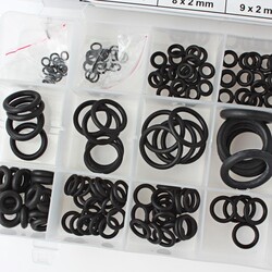 Heat Resistant Sealing Gasket - NBR Oring - Black - 2