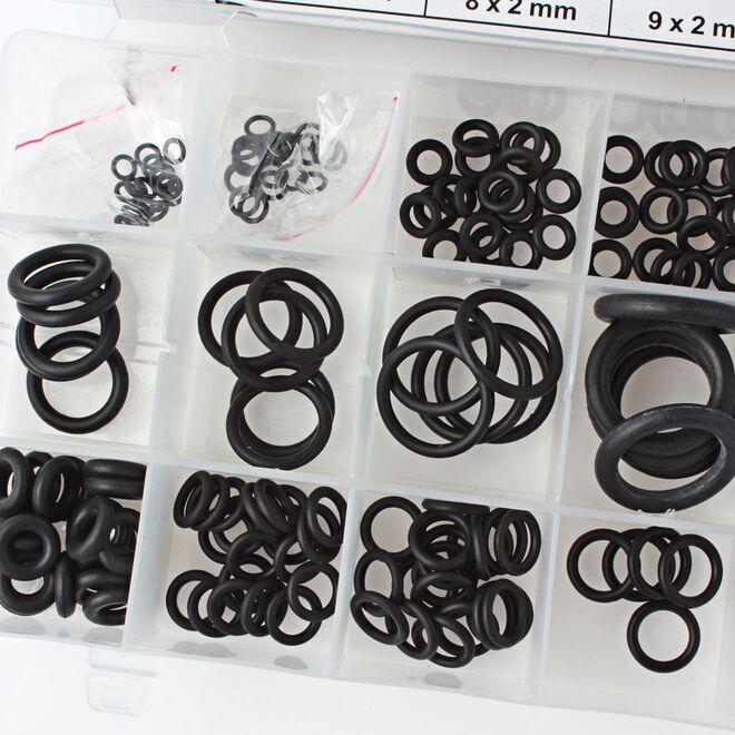 Heat Resistant Sealing Gasket - NBR Oring - Black - 2