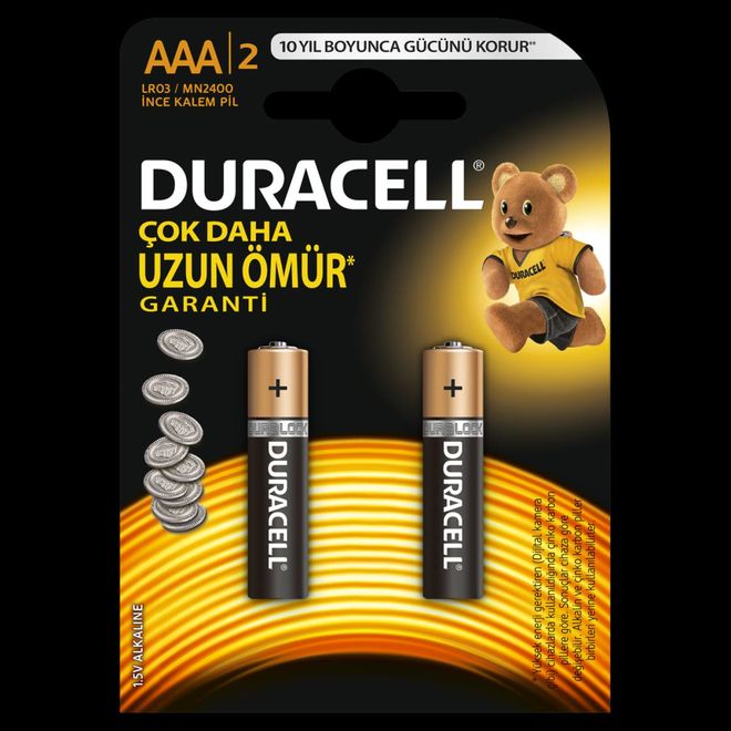 Duracell Basic AAA Batteries (2-Pack) - 1