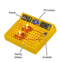 E-1 Science Electrical and Electronic Test Kit - 3