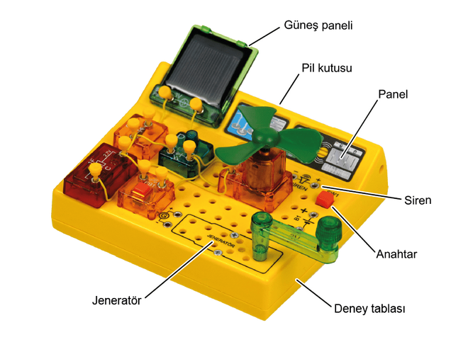 E-4 Science Electrical Electronics Experiment Set - 3