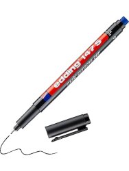 Edding 147 S Siyah Baskı Devre Kalemi(İnce Uç - Silgili) 