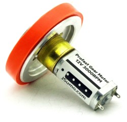 Elektron Silikon Tekerlek (43x11 mm) Yeni Seri - 2 Adet - 4