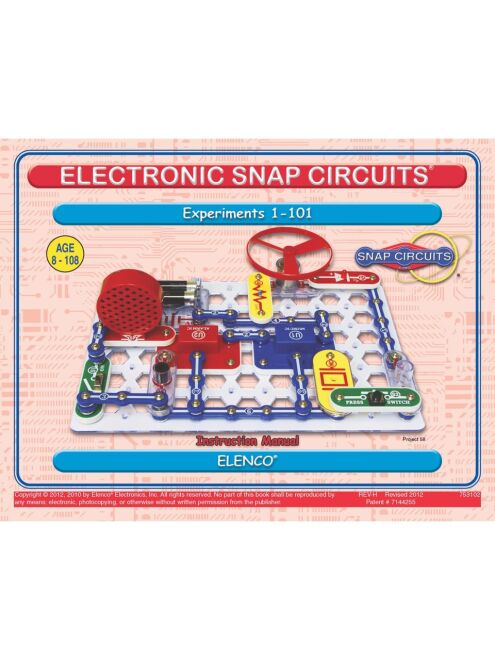 Elenco Snap Circuits Junior Plus Electronics Kit - 5