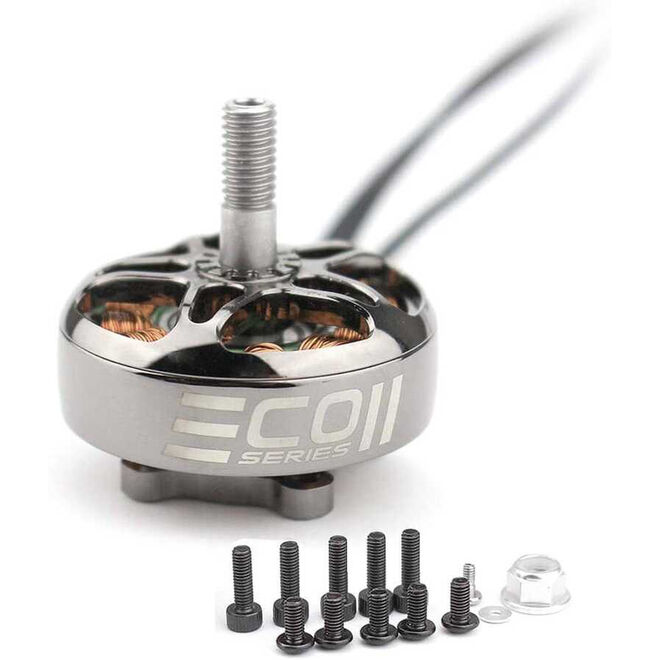 Emax ECO II 2807 5S 1500KV Fırçasız Motor (FPV Racing RC Drone için Kullanılabilir) - 1