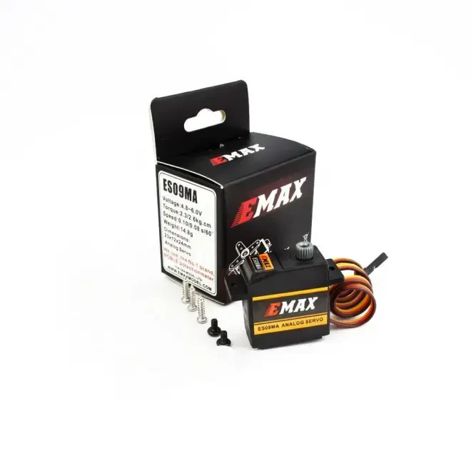 EMAX ES09MA Metal Gear Analog Servo Motor - 2