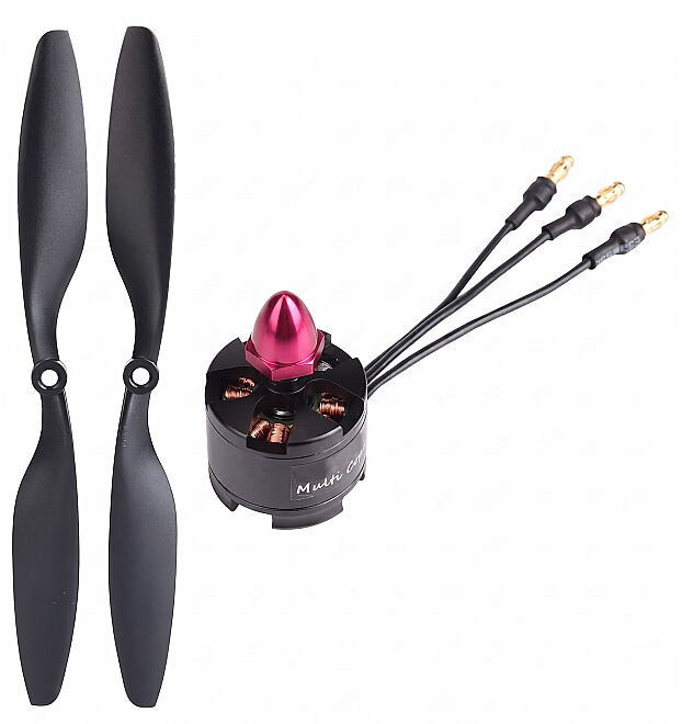 EMAX Multicopter motoru MT2213 (Prop1045 Combo ile) 935KV CCW - 1