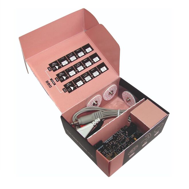 EMG EOG EKG Sensor Card (Muscle, Eye and Heart Signals Detection) - 2