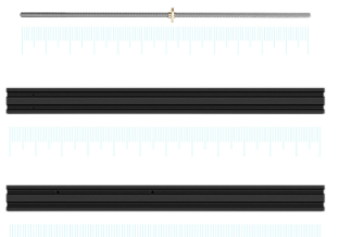 Ender-3 Z axis Extension Profiles Kit - 2