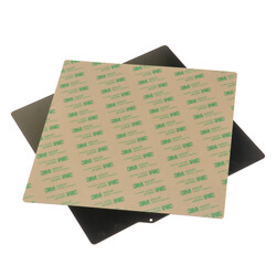 Ender 3 Serisi Tek Taraflı Yay Çelik Manyetik Pürüzlü Siyah PEI Baskı Tablası (235x235mm) - 3