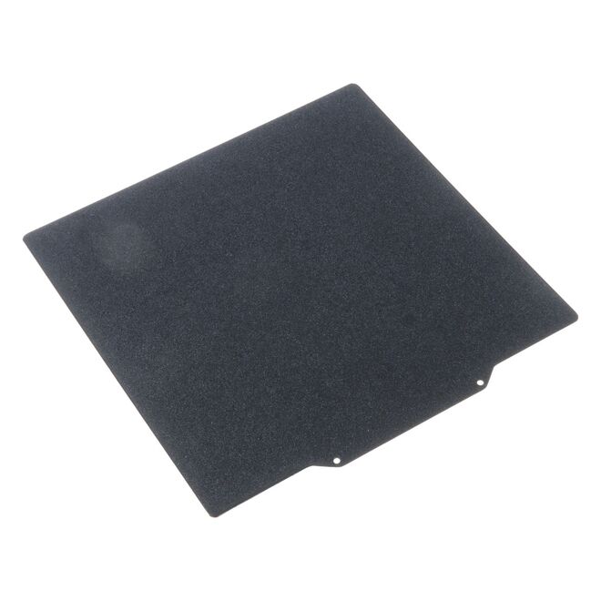 Ender 3 Serisi Tek Taraflı Yay Çelik Manyetik Pürüzlü Siyah PEI Baskı Tablası (235x235mm) - 1