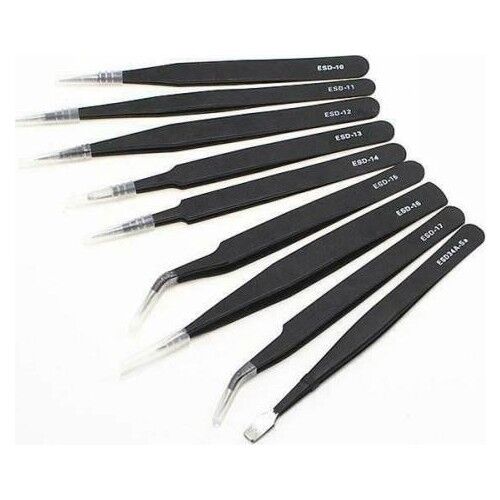ESD 09 Twezers Set 9 pcs - 4