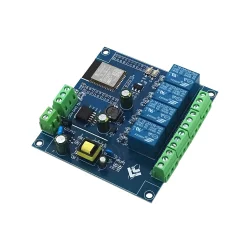 ESP32 4 Kanal WiFi Bluetooth Röle Modülü - Robotistan