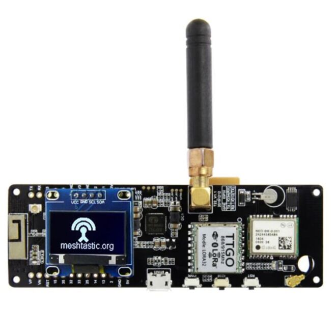 ESP32 868MHz GPS OLED 18650 Modül - 2