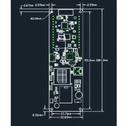 ESP32 868MHz GPS OLED 18650 Modül - 6
