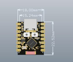 ESP32 C3 Mini WiFi Bluetooth Modül - 5
